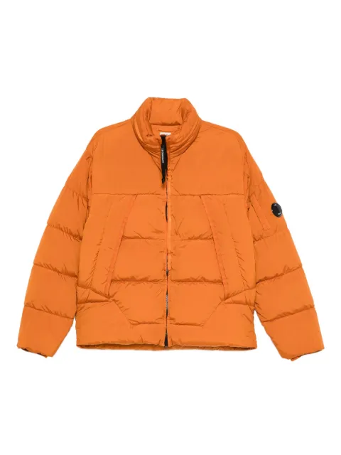 C.P. Company quilted panelled jacket Orange 19CMOW239A005864G434