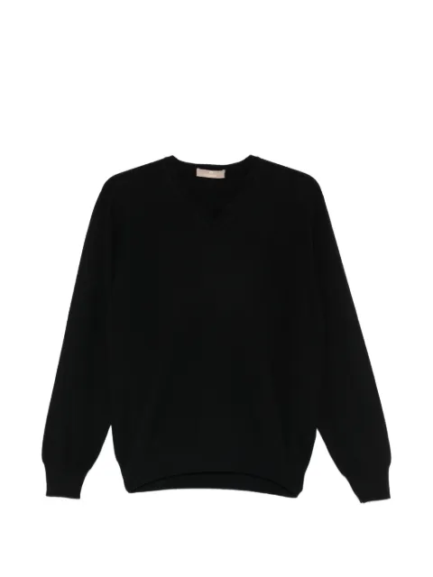 Cruciani V-neck sweater Black CU2001