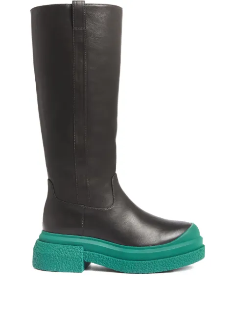 Stuart Weitzman 60mm Charli Sportlift knee-high boots Black S6066CHI