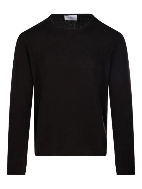 Diana Studio round-neck long-sleeve sweater Brown DW26M070006