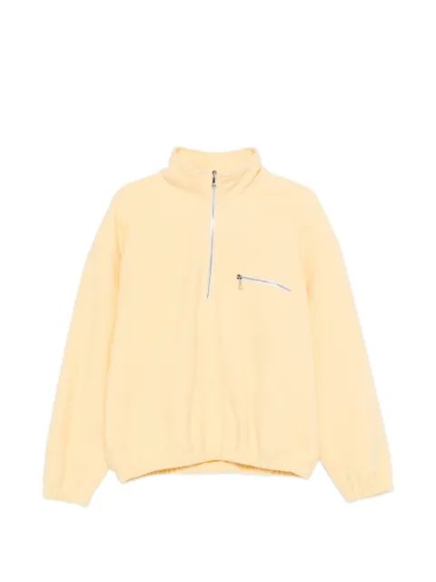 Rier zip-fastening pocket sweatshirt Yellow NFL1X02NATURALFLEECE