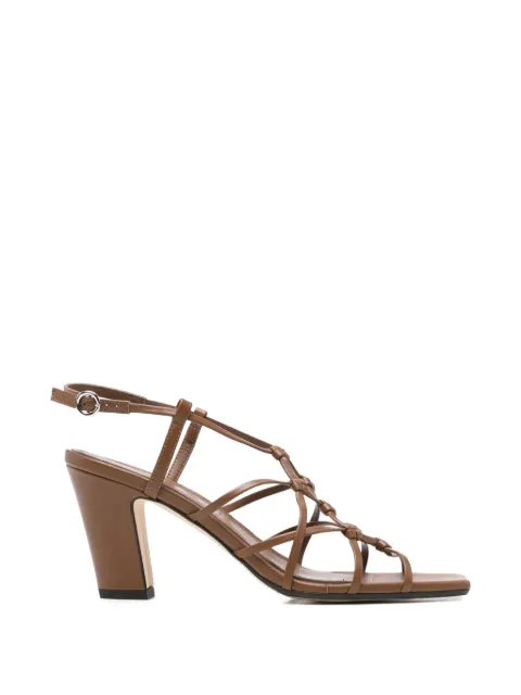Aeyde Acacia block-heel sandals Brown A11HS0660001222126