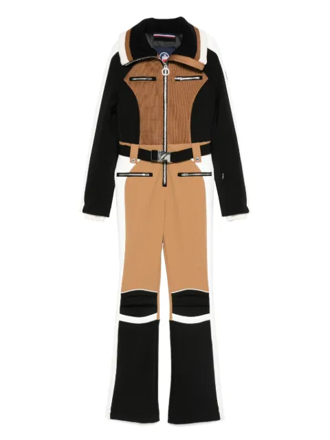 Fusalp Jorket belted panelled ski suit Black I1302