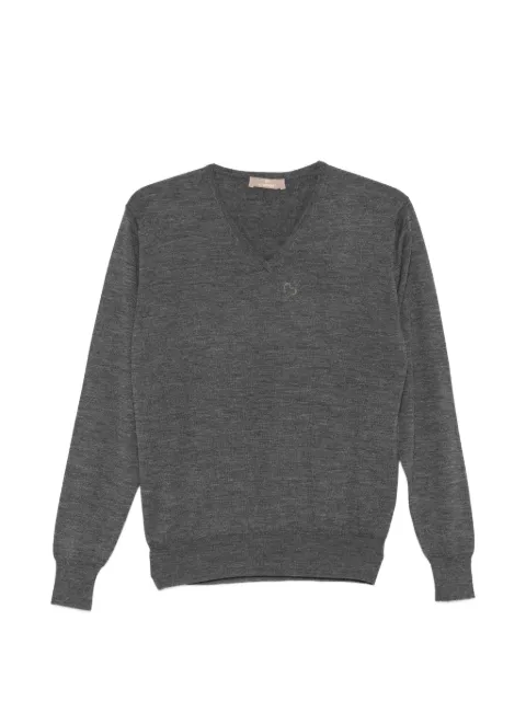 Cruciani V-neck sweater Grey CU2065