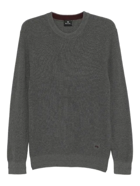 PS Paul Smith logo-embroidered sweater Grey M2R974YN22228