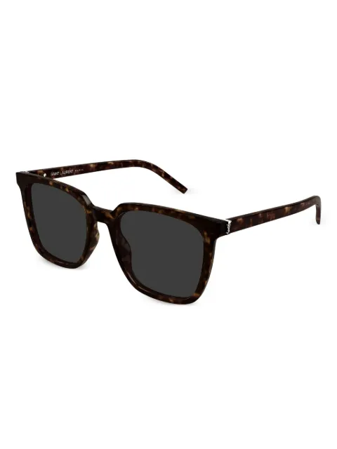 Saint Laurent Eyewear square-frame sunglasses Brown SLM146002