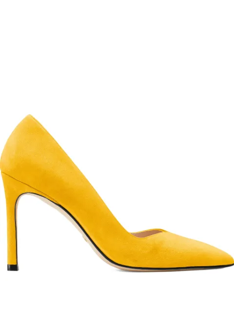 Stuart Weitzman 105mm Anny pumps Yellow S5252SUE