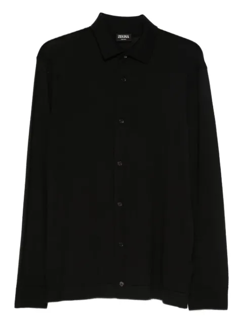 Zegna long-sleeve shirt Black UGJ90A2145K09