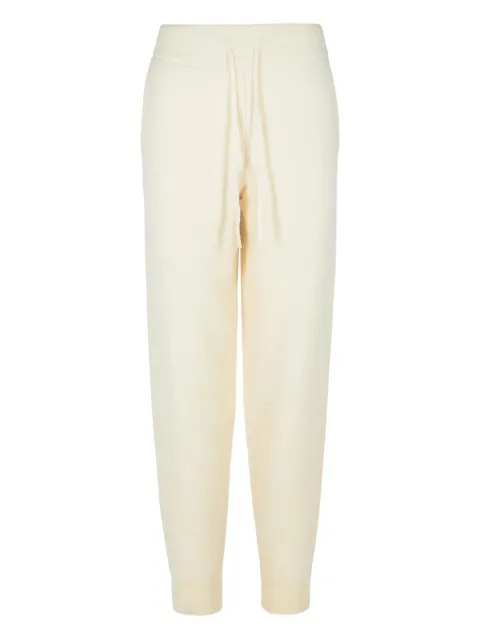 LouLou de Saison elastic-waistband cashmere trousers Neutrals HESPERO
