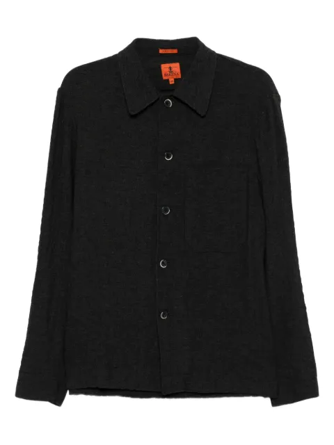 Barena textured shirt Black OSU52464155BV560