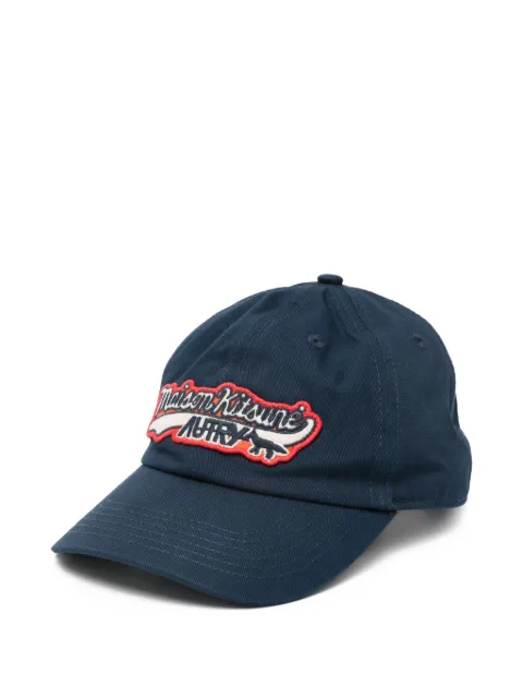 Autry x Maison Kitsuné patch baseball cap Blue A5UNACPUMK3B