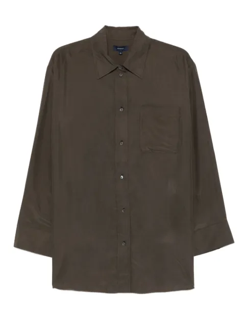 Soeur button-down pocket shirt Green CHE0101FRANCESC