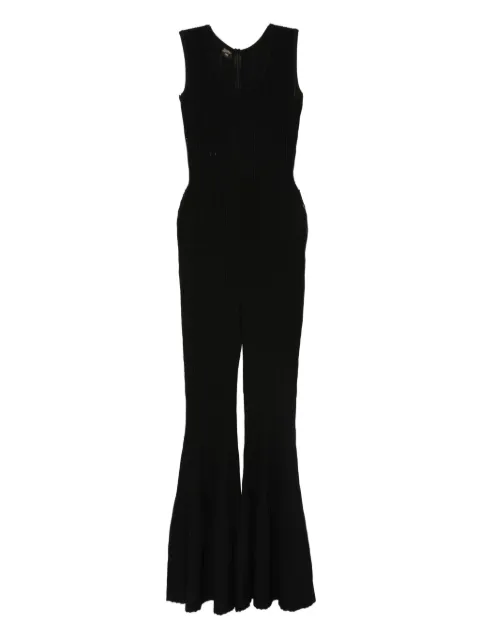 Jean Paul Gaultier Pre-Owned 2000s ribbed flare jumpsuit JG720VL