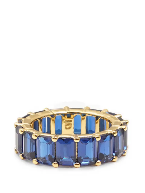 Izabel Display zirconia-embellished ring Blue RCCC