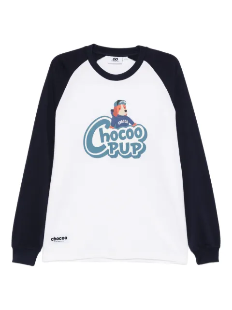 CHOCOOLATE long-sleeve T-shirt White B1XLTM00310X