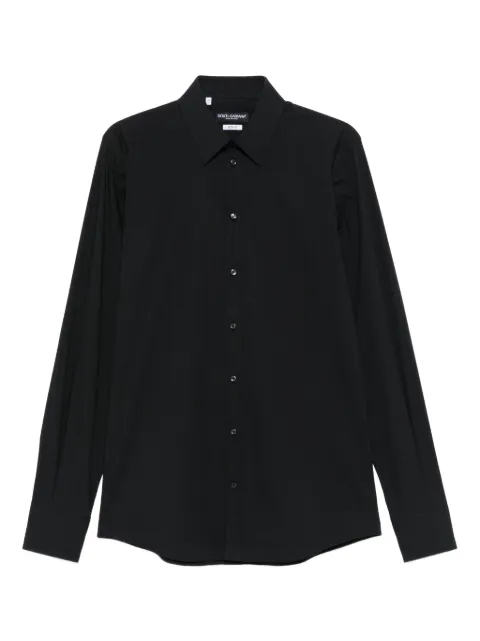 Dolce & Gabbana long-sleeve buttoned shirt Black G5KH7TFUEFJ