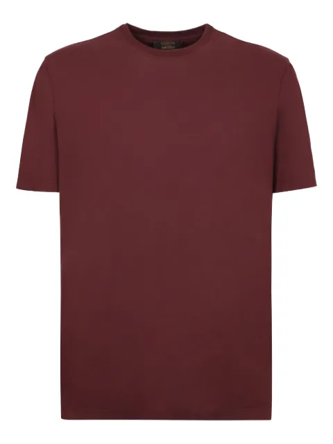 slowear ribbed-neckline T-shirt Purple 815214ZG380