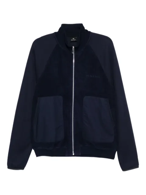 PS Paul Smith logo-embroidered jacket Blue M2R216ZT22473