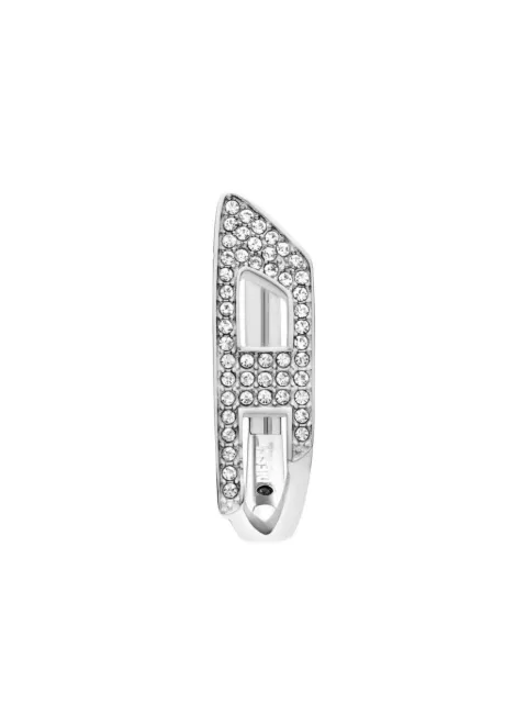 Diesel stainless steel hoop earring Grey DX162800DJW