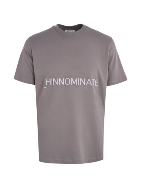 HINNOMINATE logo-detail T-shirt Grey HMABM01385