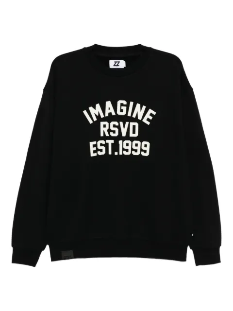 izzue printed sweatshirt Black IZXSWM00163X