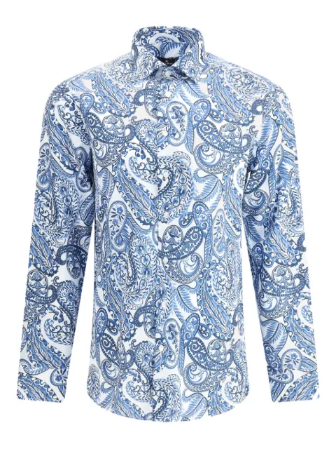 ETRO paisley-print shirt Blue MRIB000199SA5O0