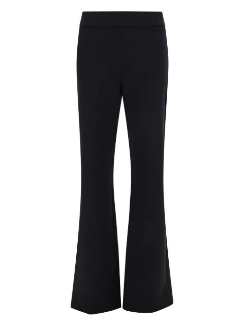 Avenue Montaigne fitted flared trousers Black BELLINIF1536