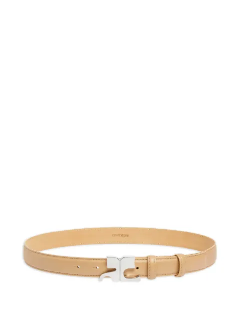 Courrèges buckle-fastening belt Neutrals 425ACE020CV0049