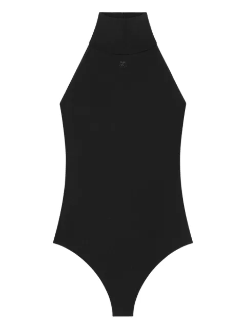 Courrèges halter-neck jersey bodysuit Black 425JBD160JS0256