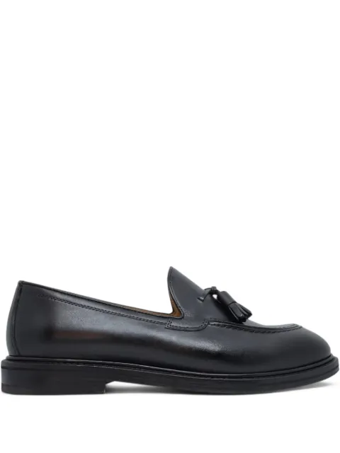 Henderson Baracco tassel leather loafers Black 85403P