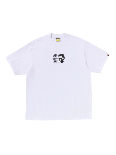 A BATHING APE® Frankenstein Bape T-shirt White 001TEL801338M