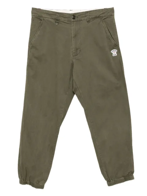 CHOCOOLATE logo-plaque trousers Green B1XPTM00173X