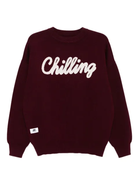 CHOCOOLATE round neck jumper Red B1XKNM00249X