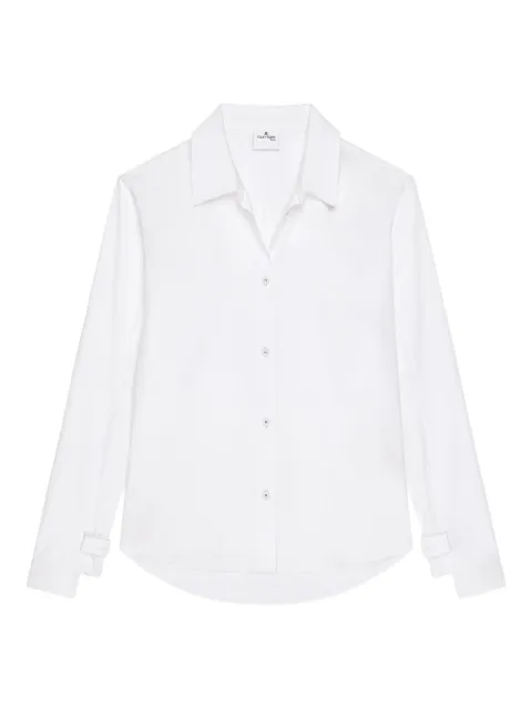 Courrèges cuff-detail shirt White 425CCH118CO0080