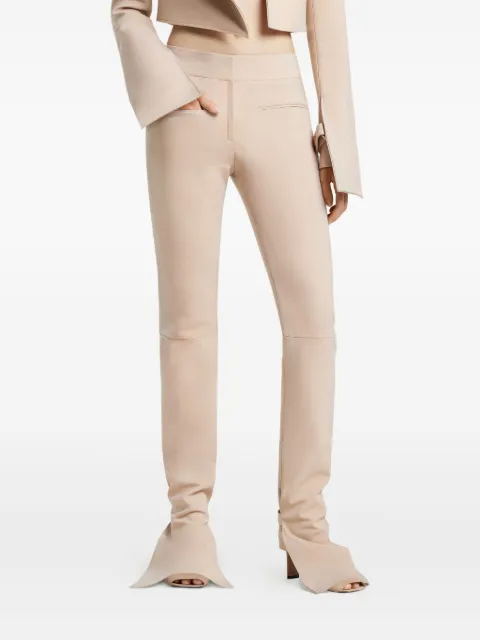 Courrèges bootcut pants Neutrals 425CPA437PL0170