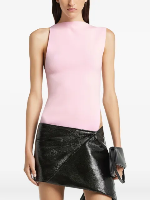Courrèges side-slit top Pink 425MTO464FI0001