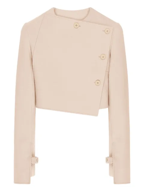 Courrèges button jacket Neutrals 425CVE137PL0170