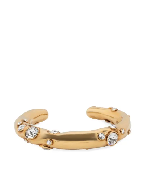 DRIES VAN NOTEN crystal-embellished cuff bracelet 252018235062