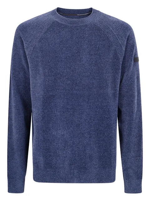 RRD raglan-sleeve patch-pocket sweater Blue W25132