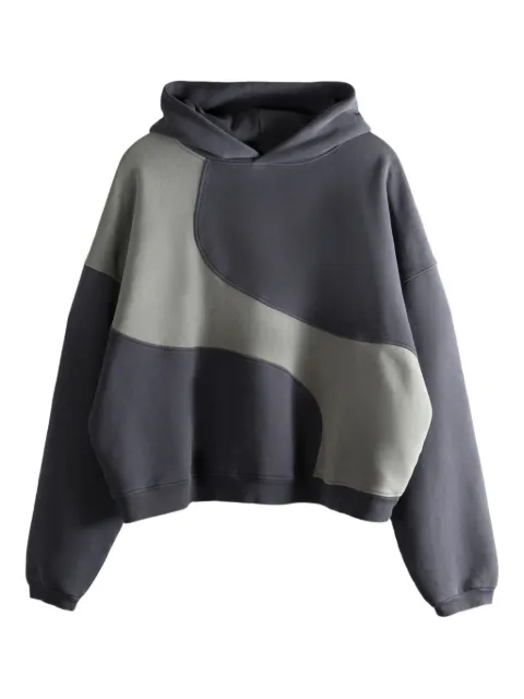 ERL panelled hoodie Grey ERL11T024