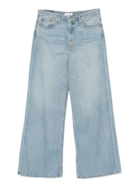 RE/DONE five-pocket design wide-leg jeans Blue 16803WLOWRDL