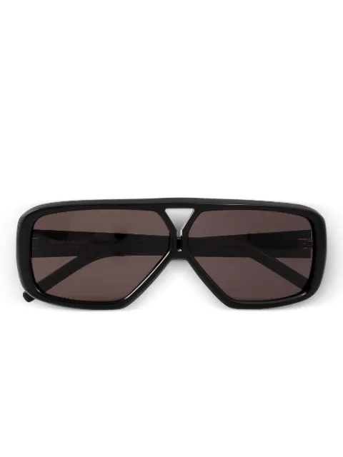 Saint Laurent Eyewear double-bridge sunglasses Black SL569Y001