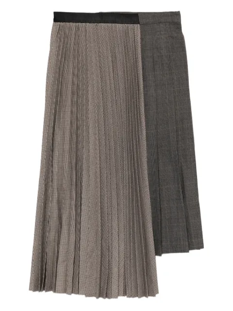 Undercover patchwork skirt Grey UP2E16022JULY