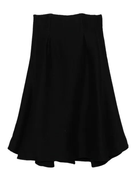 Saint Laurent Pre-Owned 2007 wool flared dress Black SL350VA