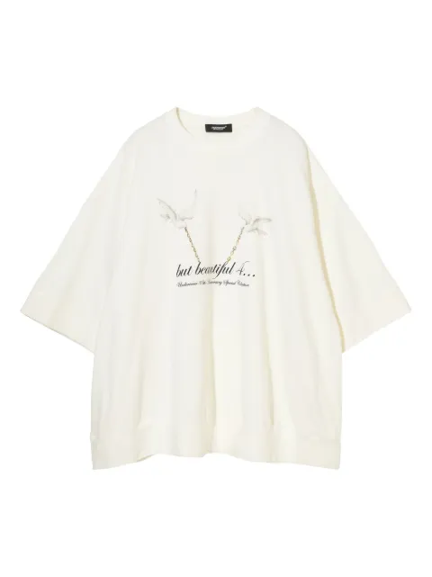 Undercover doves chain T-shirt White UC2E18931