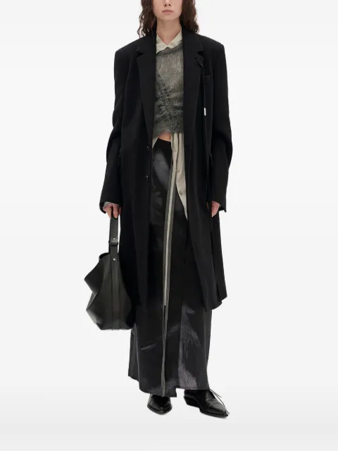 Ann Demeulemeester Viv wool-cashmere coat Black B0010184FA229