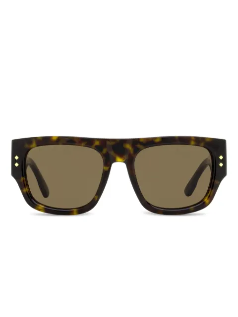 Gucci Eyewear GG1262 rectangular-frame sunglasses Brown 30013828002