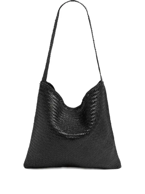 DRAGON DIFFUSION Ars woven-design shoulder bag Black 8848