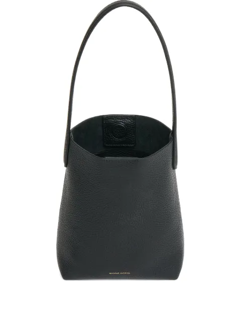 Mansur Gavriel mini Everyday leather tote bag Black WF25H189KBBLACK