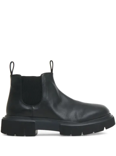 Mansur Gavriel ruched penny boots Black WR25F048NNBLACK